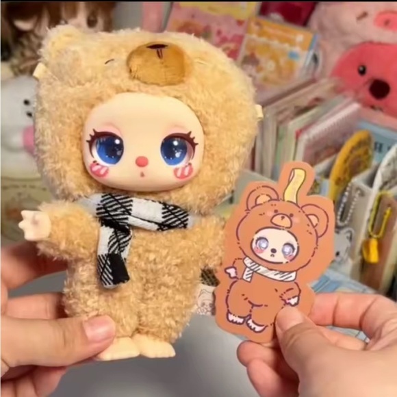Accessories - Adorable Bear Plush Toy with Scarf